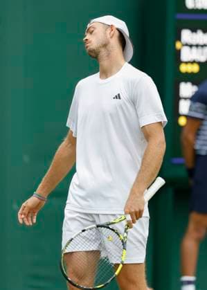 Maximilian Marterer GER reacts annoyed,anger,disappointed,disappointment,emotion Copyright: xJuergenxHasenkopfx