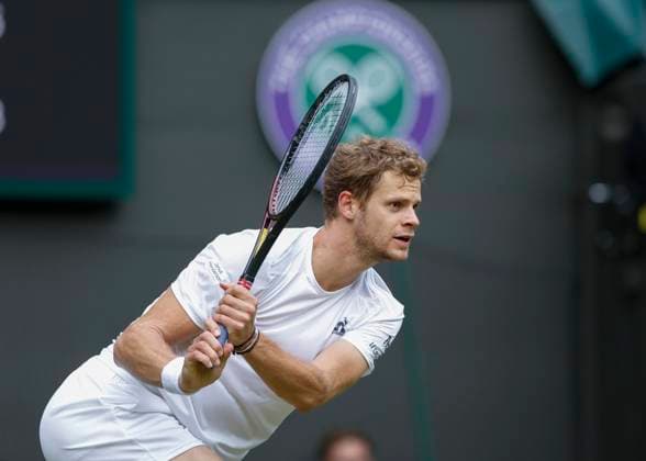 Yannick Hanfmann GER Tennis Wimbledon 2024 Grand Slam ITF ATP WTA AELTC London Great Britain 1 July 2024 Copyright: xJuergenxHasenkopfx