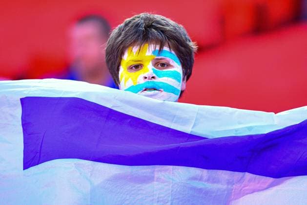 Fußball, Copa America, USA - Uruguay RECORD DATE NOT STATED Copa America USA 2024 United States vs Uruguay Fans o Aficion during the CONMEBOL Copa America 2024 group C match between United States (USA) and Uruguay, at GEHA Field at Arrowhead Stadium, on July 01, 2024 in Kansas City, Kansas, United States. KANSAS CITY KANSAS UNITED STATES  Copyright: xAdrianxMaciasx 20240701192844_CA_GC_2024_USA_URU_FANS5