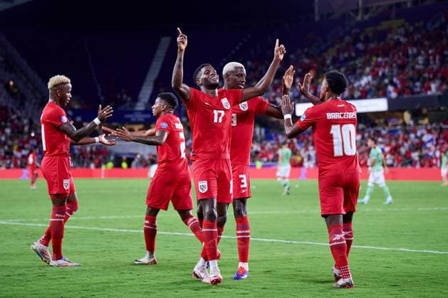 Fußball, Copa America, Bolivien - Panama RECORD DATE NOT STATED Copa America USA 2024 Bolivia vs Panama Jose Fajardo celebrates his goal 0-1 of Panama during the CONMEBOL Copa America 2024 group C match between Bolivia and Panama, at Ioter-Co Stadium, on July 01, 2024 in Orlando, Florida United States. ORLANDO FLORIDA UNITED STATES  Copyright: xJosexLuisxMelgarejox 20240701210354_CA_GC_2024_BOL_PAN_FAJARDO73