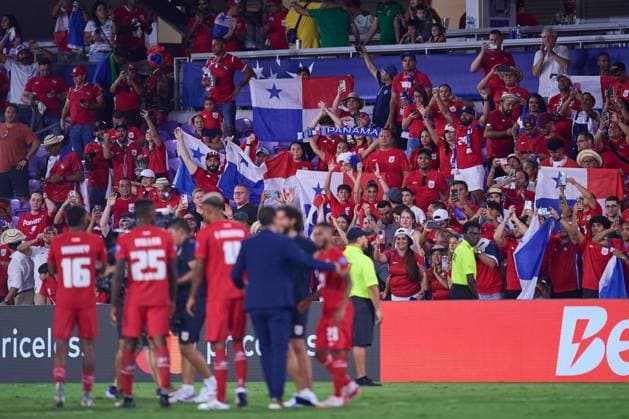 Fußball, Copa America, Bolivien - Panama RECORD DATE NOT STATED Copa America USA 2024 Bolivia vs Panama fans o Aficion during the CONMEBOL Copa America 2024 group C match between Bolivia and Panama, at Ioter-Co Stadium, on July 01, 2024 in Orlando, Florida United States. ORLANDO FLORIDA UNITED STATES  Copyright: xJosexLuisxMelgarejox 20240701221605_CA_GC_2024_BOL_PAN_FANS136