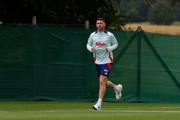 EURO 2024, Nationalteam Spanien Training Spain s player Aymeric Laporte attends a training session in Donaueschingen, Germany, 02 July 2024.. Spain will face Germany in their Euro2024 quarter final soccer match on 05 July. Spain s training session !ACHTUNG: NUR REDAKTIONELLE NUTZUNG!  Copyright: xJ.J.xGuillenx GRAF502 20240702-55014036072_1