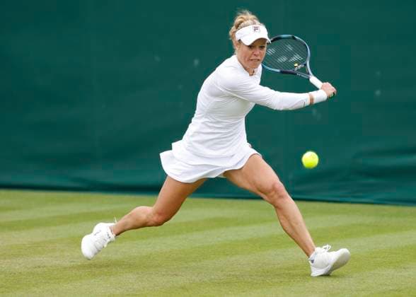 Laura Siegemund GER Tennis Wimbledon 2024 Grand Slam ITF ATP WTA AELTC London Great Britain 2 July 2024 Copyright: xJuergenxHasenkopfx