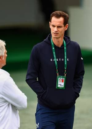 Andy Murray in the practice area Wimbledon Tennis Championships, Day 2, The All England Lawn Tennis and Croquet Club, London, UK - 02 Jul 2024  Copyright: xJamesxMarsh Shutterstockx 14567680bd