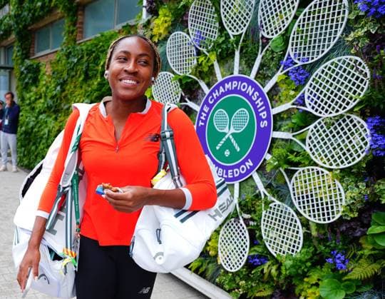 Coco Gauff Wimbledon Tennis Championships, Day 2, The All England Lawn Tennis and Croquet Club, London, UK - 02 Jul 2024  Copyright: xJavierxGarcia Shutterstockx 14567681bl