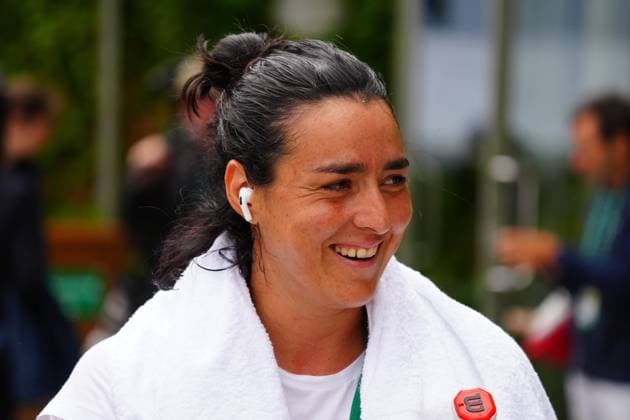 Ons Jabeur Wimbledon Tennis Championships, Day 2, The All England Lawn Tennis and Croquet Club, London, UK - 02 Jul 2024  Copyright: xJavierxGarcia Shutterstockx 14567681dk
