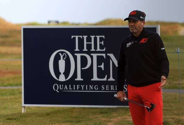 2nd July 2024; West Lancashire Golf Club, Blundellsands, Liverpool, England; Final Qualifying for The Open Golf Championship: Sergio Garcia (ESP) prepares to begin his first round  ActionPlus12662629 DavidxBlunsden
