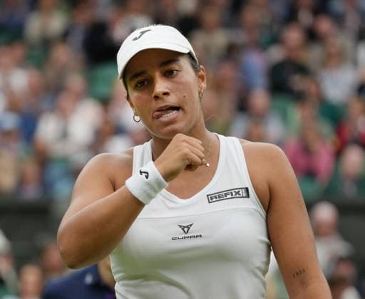 Lawn Tennis - 2024 Wimbledon Championship - Jessica Bouzas Maneiro (ESP) v Marketa Vondrousova (CZE) - All England Lawn Tennis & Croquet Club - Tuesday 2nd July 2024 Jessica Bouzas Maneiro (ESP) 