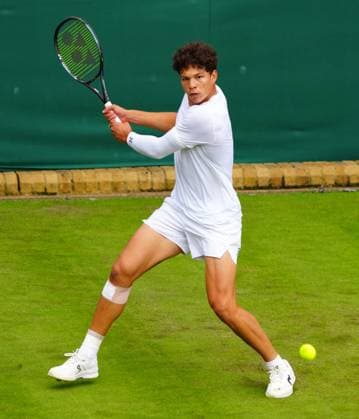 Ben Shelton during his first round match Wimbledon Tennis Championships, Day 2, The All England Lawn Tennis and Croquet Club, London, UK - 02 Jul 2024  Copyright: xJavierxGarcia Shutterstockx 14567681ex