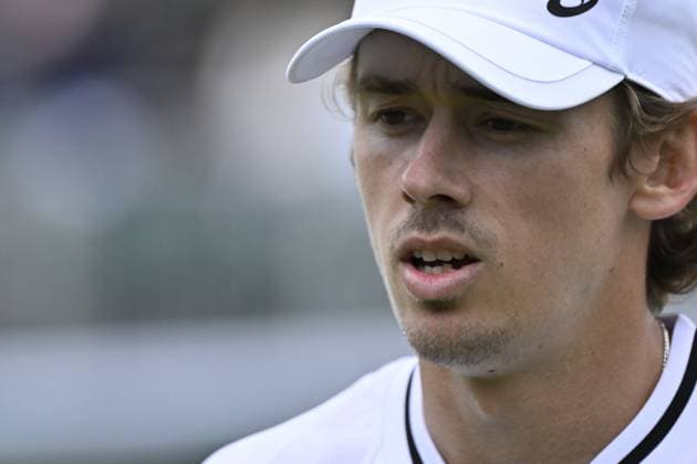 Tennis : Wimbledon 2024 - England - Alex De Minaur - Australie Tennis : Wimbledon 2024 - England - 02 07 2024 ChrysleneCaillaud Panoramic 