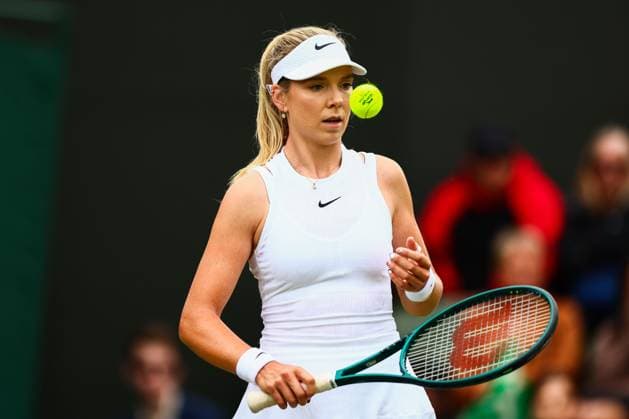 Katie Boulter on Court 3 Wimbledon Tennis Championships, Day 2, The All England Lawn Tennis and Croquet Club, London, UK - 02 Jul 2024  Copyright: xJamesxMarsh Shutterstockx 14567680db