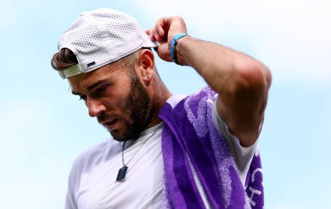 Jacob Fearnley of Great Britain. Wimbledon Tennis Championships, Day 2, The All England Lawn Tennis and Croquet Club, London, UK - 02 Jul 2024  Copyright: xJamesxMarsh Shutterstockx 14567680et