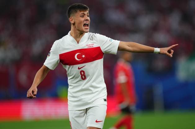 GER: Austria v Turkiye. UEFA EURO, EM, Europameisterschaft,Fussball 2024 Arda Guler of Turkiye during the UEFA Euro 2024 match between Austria and Turkiye, Round of 16, played at Red Bull Arena Stadium on July 2, 2024 in Leipzig, Germany. kpng Copyright: xBaguxBlancox xPRESSINPHOTOx PS_240702_AUS_TUR_015