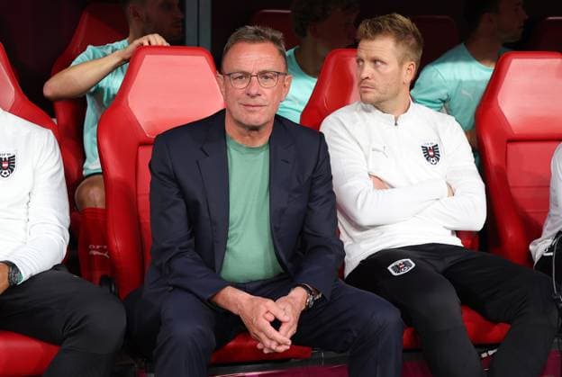 Austria Turkey UEFA EURO 2024 Leipzig, 02 07 2024, Leipzig Stadium, UEFA EURO 2024 Germany , Round of 16, Austria AUT vs Turkey TUR , In the picture coach Ralf Rangnick Austria , Picture Point