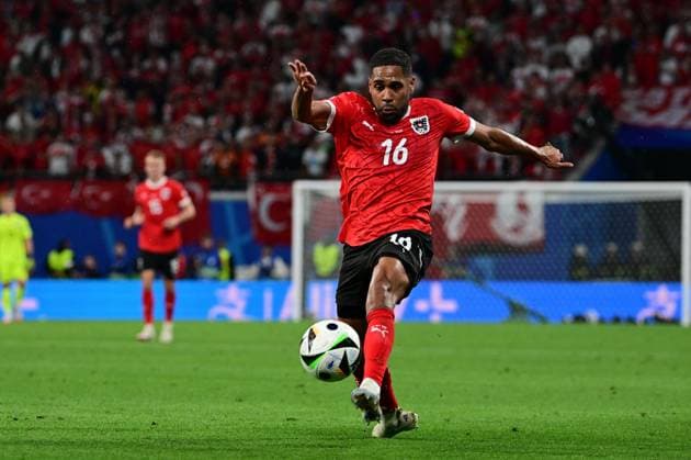 Phillipp Mwene 16 Austria , Austria vs Turkey, Football, UEFA Euro 2024, Round of 16, 02 07 2024 Leipzig Saxony Germany Copyright: xkolbert-press MarcxNiemeyerx
