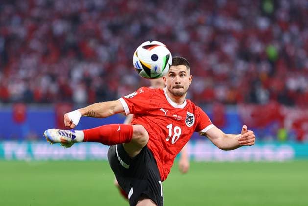 2024.07.02 Lipsk Pilka nozna Reprezentacja Mistrzostwa Europy EURO 2024 Niemcy Austria - Turcja N z Romano Schmid Foto Pawel Andrachiewicz PressFocus 2024.07.02 Lipsk Football European Championships 2024 EURO 2024 Germany Austria - Turkiye Romano Schmid Credit: Pawel Andrachiewicz PressFocus NEWSPIX.PL --- Newspix.pl  20240702_xPF_PA060