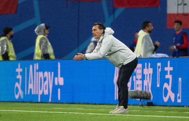 Football, Men, Season 2023 24, UEFA Euro EM 2024, Round of 16 in Leipzig, Austria Turkey, Coach Vincenzo Montella Turkey , 02 07 2024, Copyright: xMatthiasxKochx