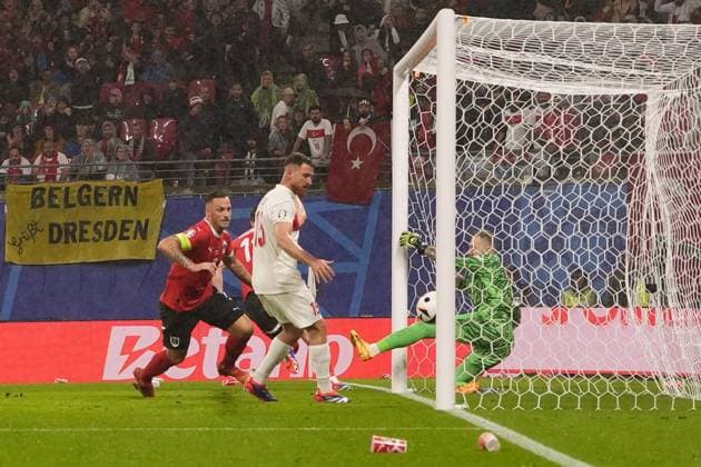 during the Euro 2024 soccer match between Austria and Turkey at the Red Bull Arena -Round of 16, Leipzig, Germany - Tuesday July 02, 2024. - Soccer .  Copyright: xFabioxFerrari LaPressex