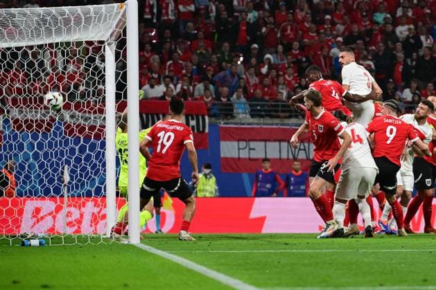 Merih Demiral 3 Turkey scores to 0 2, Austria vs Turkey, Football, UEFA Euro 2024, Round of 16, 02 07 2024 Leipzig Saxony Germany Copyright: xkolbert-press MarcxNiemeyerx