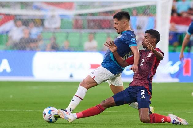 Football, Copa America, Costa Rica - Paraguay
