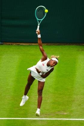 Coco Gauff during her second round match Wimbledon Tennis Championships, Day 3, The All England Lawn Tennis and Croquet Club, London, UK - 03 Jul 2024  Copyright: xJavierxGarcia Shutterstockx 14568269p