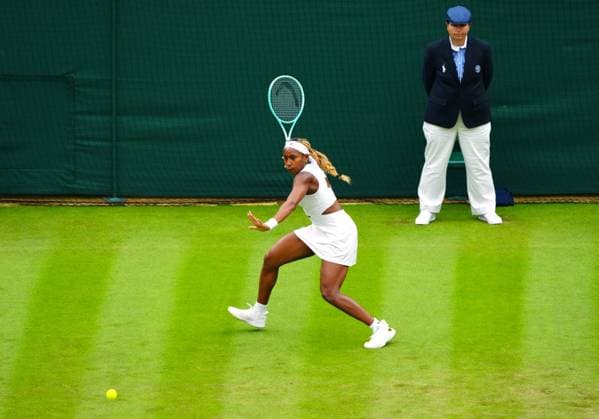 Coco Gauff during her second round match Wimbledon Tennis Championships, Day 3, The All England Lawn Tennis and Croquet Club, London, UK - 03 Jul 2024  Copyright: xJavierxGarcia Shutterstockx 14568269ae
