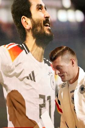 Germany s player Toni Kroos attends a press conference, PK, Pressekonferenz after a training session of the German team held in Herzogenaurach, Germany, 03 July 2024. Press conference of Toni Kroos !ACHTUNG: NUR REDAKTIONELLE NUTZUNG!  Copyright: xALBERTOxESTÉVEZx GRAF1155 20240703-55014047681007_1007