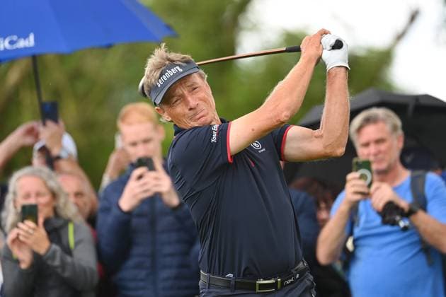 Bernhard LANGER GER , action,single image,cropped single motif,half figure,half figure ProAm ,GOLF BMW International Open 2024 on 03 07 2024 in Munich Eichenried Â
