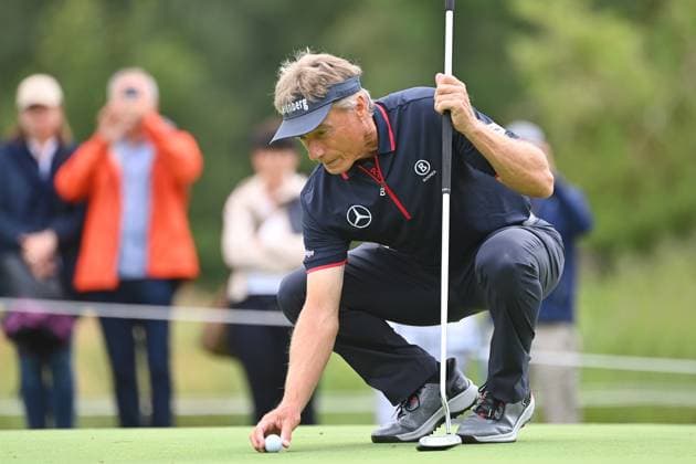 Bernhard LANGER GER , action,single action,single image,cropped image,full body shot,whole figure ProAm ,GOLF BMW International Open 2024 on 03 07 2024 in Munich Eichenried Â