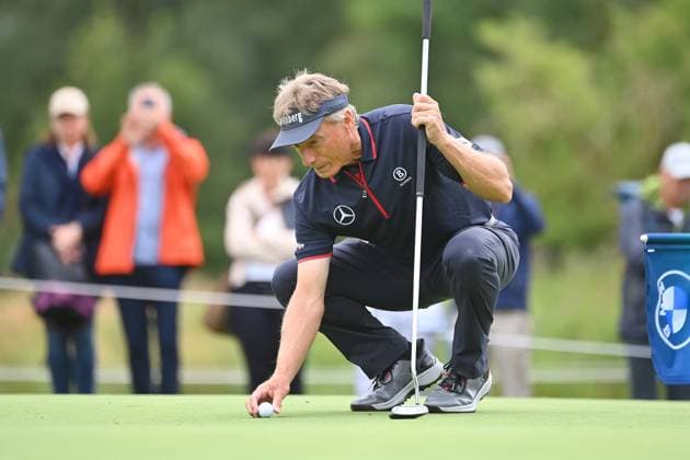 Bernhard LANGER GER , action,single action,single image,cropped image,full body shot,whole figure ProAm ,GOLF BMW International Open 2024 on 03 07 2024 in Munich Eichenried Â