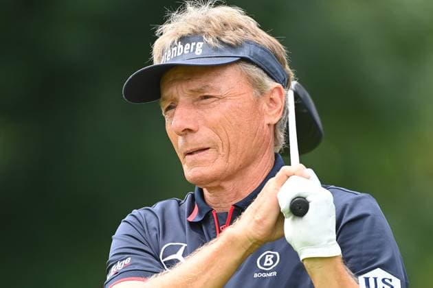 Bernhard LANGER GER , action,single image,cropped single motif,half figure,half figure ProAm ,GOLF BMW International Open 2024 on 03 07 2024 in Munich Eichenried Â