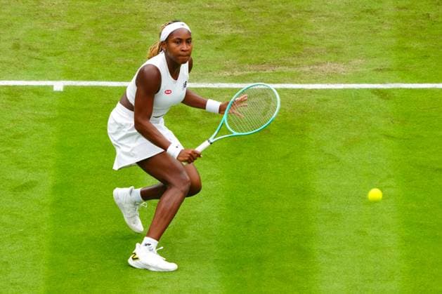 Coco Gauff during her second round match Wimbledon Tennis Championships, Day 3, The All England Lawn Tennis and Croquet Club, London, UK - 03 Jul 2024  Copyright: xJavierxGarcia Shutterstockx 14568269bo