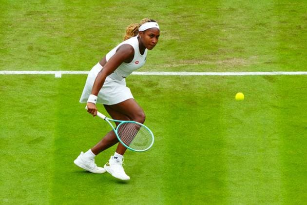 Coco Gauff during her second round match Wimbledon Tennis Championships, Day 3, The All England Lawn Tennis and Croquet Club, London, UK - 03 Jul 2024  Copyright: xJavierxGarcia Shutterstockx 14568269bn