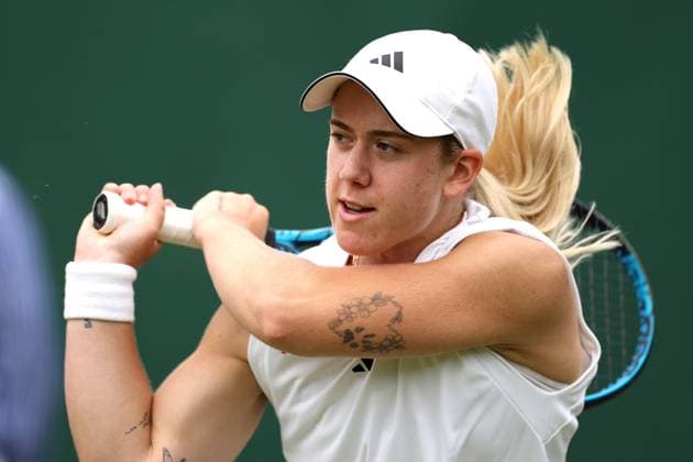Sonay Kartal of Great Britain Wimbledon Tennis Championships, Day 3, The All England Lawn Tennis and Croquet Club, London, UK - 03 Jul 2024  Copyright: xEllaxLing Shutterstockx 14568267e