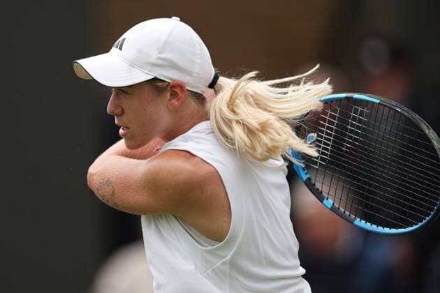 Sonay Kartal of Great Britain Wimbledon Tennis Championships, Day 3, The All England Lawn Tennis and Croquet Club, London, UK - 03 Jul 2024  Copyright: xEllaxLing Shutterstockx 14568267r