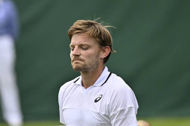 Tennis : Wimbledon 2024 - England - David Goffin - Belgique Tennis : Wimbledon 2024 - England - 03 07 2024 ChrysleneCaillaud Panoramic 