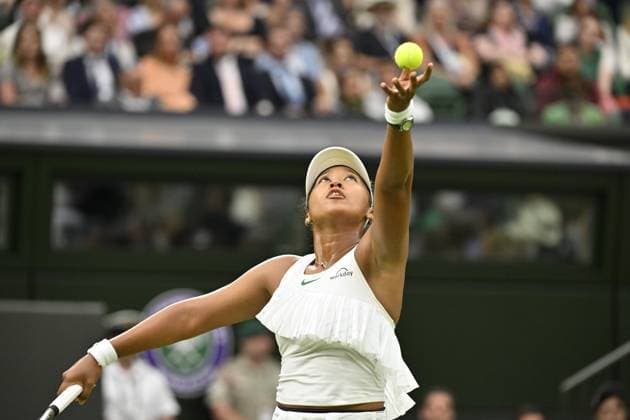 Tennis : Wimbledon 2024 - England - Naomi Osaka - Japan Tennis : Wimbledon 2024 - England - 03 07 2024 ChrysleneCaillaud Panoramic 