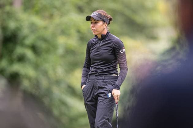 Georgia Hall during the Aramco Team Series Golf Tournament at the Centurian Club, St Albans, UK on 3 July 2024. Copyright: xPhilxHutchinsonx 41300017