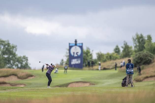 Golf, Aramco Team Series in St. Albans