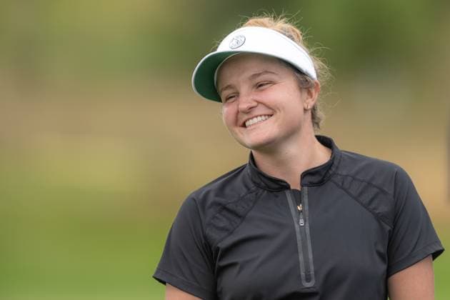 Fatima Cano on the 18th green during the Aramco Team Series Golf Tournament at the Centurian Club, St Albans, UK on 3 July 2024. Copyright: xPhilxHutchinsonx 41300044