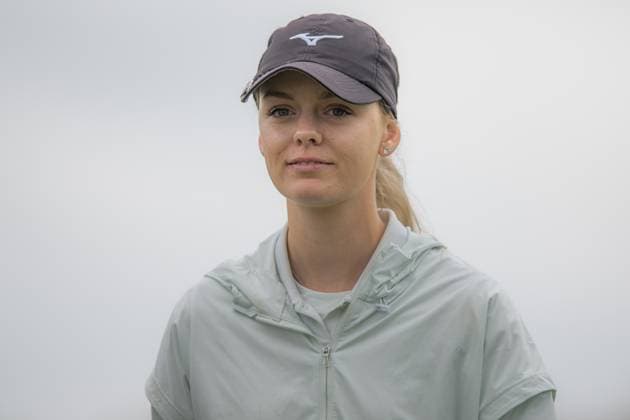 Hannah Screen on the 18th green during the Aramco Team Series Golf Tournament at the Centurian Club, St Albans, UK on 3 July 2024. Copyright: xPhilxHutchinsonx 41300059