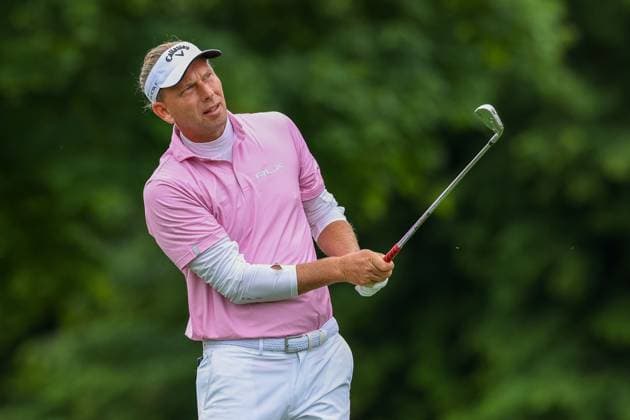 Marcel Siem GER on the fairway, BMW International Open 2024, Golf, DP World Tour, Men, Round 1, 04 07 2024 Eichenried Bayern Germany Copyright: xkolbert-press ChristianxKolbertx