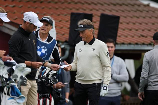 MUNICH, GERMANY - 04.07.2024: Bernhard Langer (GER). The BMW International Open at Golfclub Munchen Eichenried on July 04, 2024 in Germany.