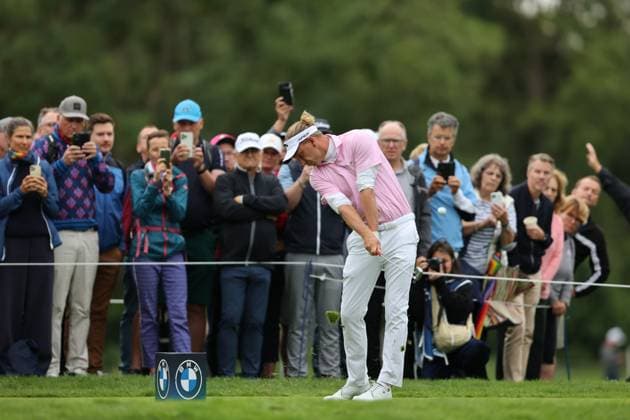 MUNICH, GERMANY - 04.07.2024: Marcel Siem (GER). The BMW International Open at Golfclub Munchen Eichenried on July 04, 2024 in Germany.