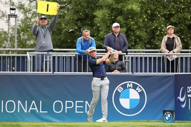 MUNICH, GERMANY - 04.07.2024: GIRRBACH Joel (SUI). The BMW International Open at Golfclub Munchen Eichenried on July 04, 2024 in Germany.
