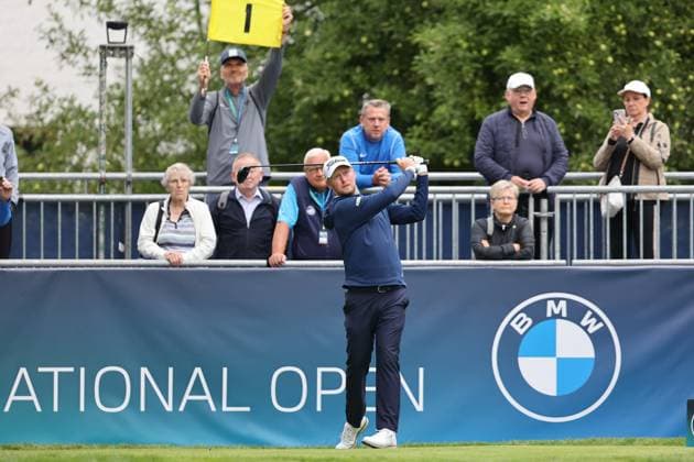 MUNICH, GERMANY - 04.07.2024: HARDING Justin (RSA). The BMW International Open at Golfclub Munchen Eichenried on July 04, 2024 in Germany.