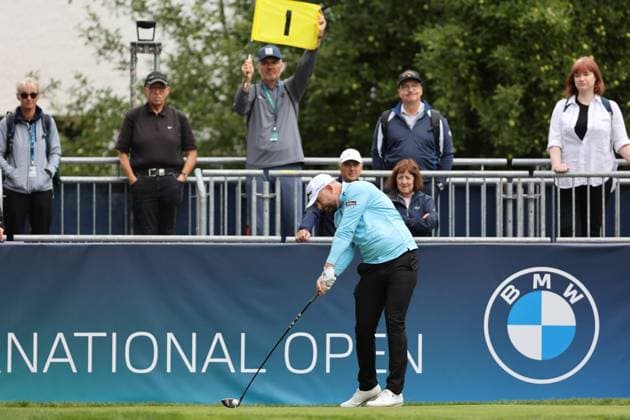 MUNICH, GERMANY - 04.07.2024: BARRON Haydn (AUS). The BMW International Open at Golfclub Munchen Eichenried on July 04, 2024 in Germany.