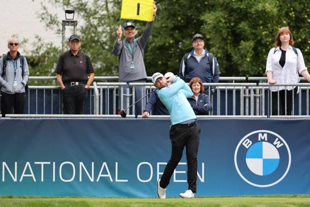MUNICH, GERMANY - 04.07.2024: BARRON Haydn (AUS). The BMW International Open at Golfclub Munchen Eichenried on July 04, 2024 in Germany.