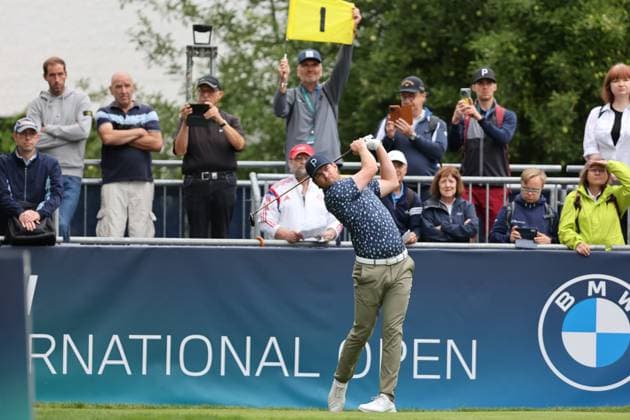MUNICH, GERMANY - 04.07.2024: RUUSKA Lauri (FIN). The BMW International Open at Golfclub Munchen Eichenried on July 04, 2024 in Germany.