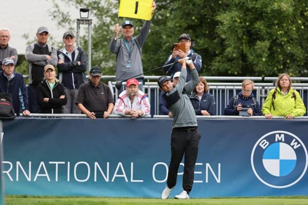 MUNICH, GERMANY - 04.07.2024: RUSCH Benjamin (SUI). The BMW International Open at Golfclub Munchen Eichenried on July 04, 2024 in Germany.